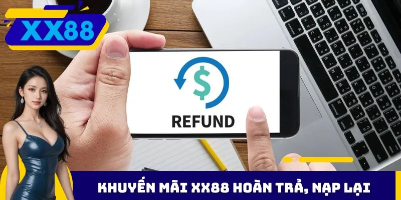 Khuyến mãi XX88 hoàn trả, nạp lại